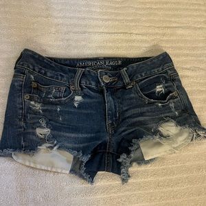 vintage American eagle shortie shorts